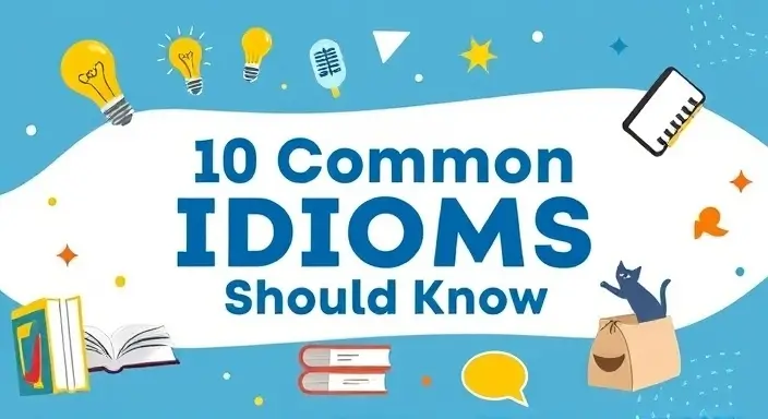 10 Common Idioms Every English Learner Should Know