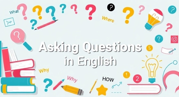 Asking questions in English – Question forms