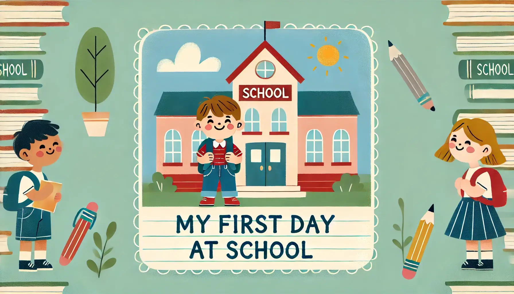 My First Day at School