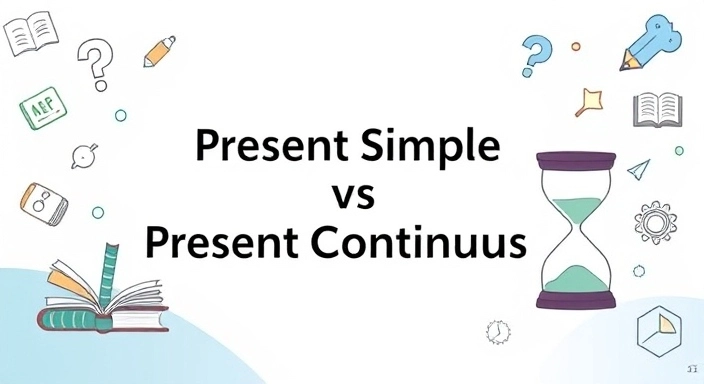 Present simple vs present continuous