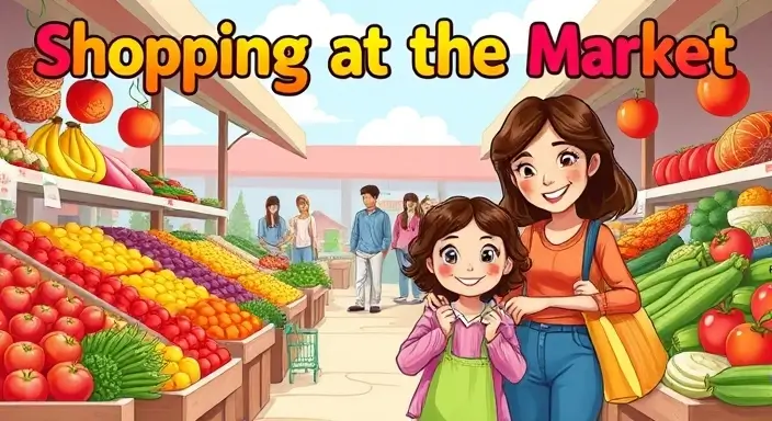 Shopping at the Market