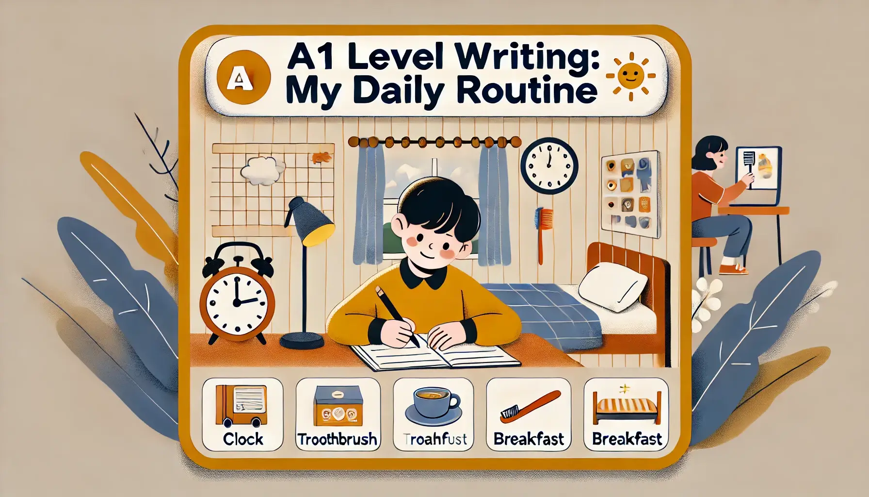 Writing about my daily routine